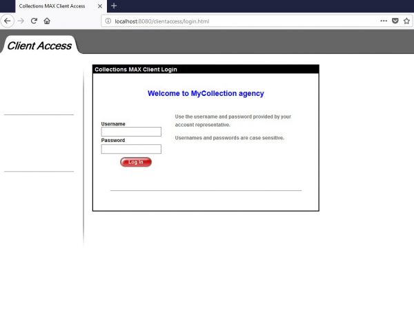 collections max client access