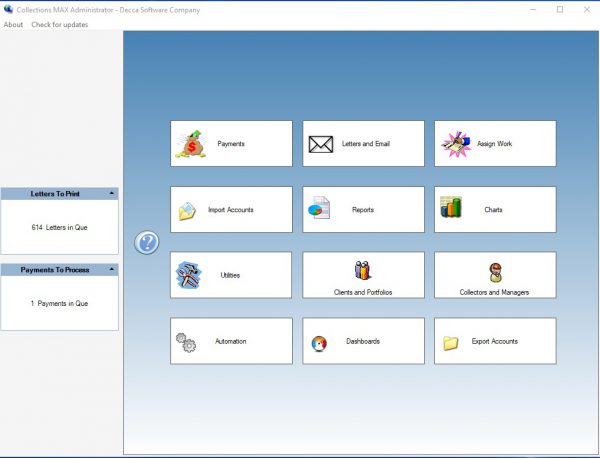 collections max administrator collections