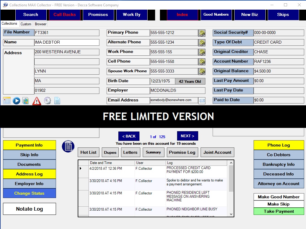 Collections MAX Collector Collections MAX